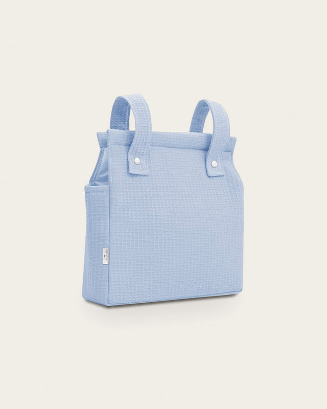 Bolso Carro Bebé Nido de Abeja - Azul