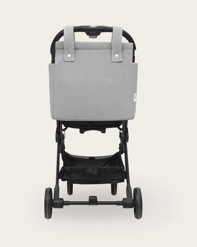Bolso Carro Bebé Nido de Abeja - Gris