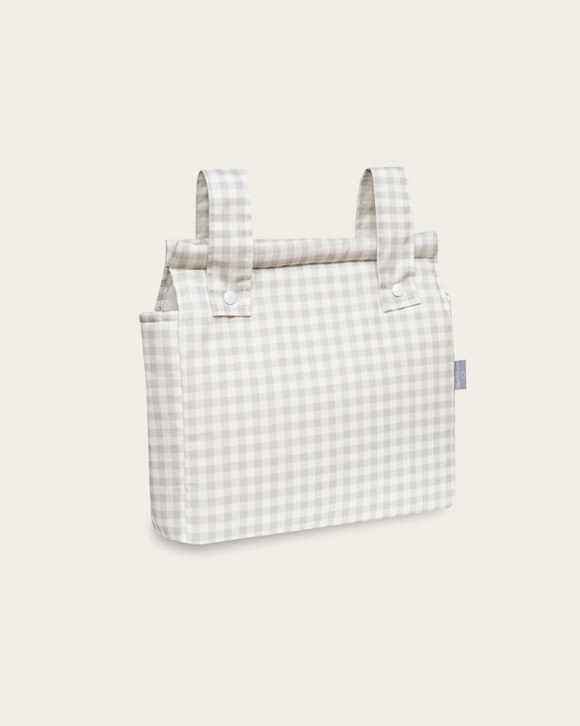 Bolso Carro Bebé Vichy - Gris