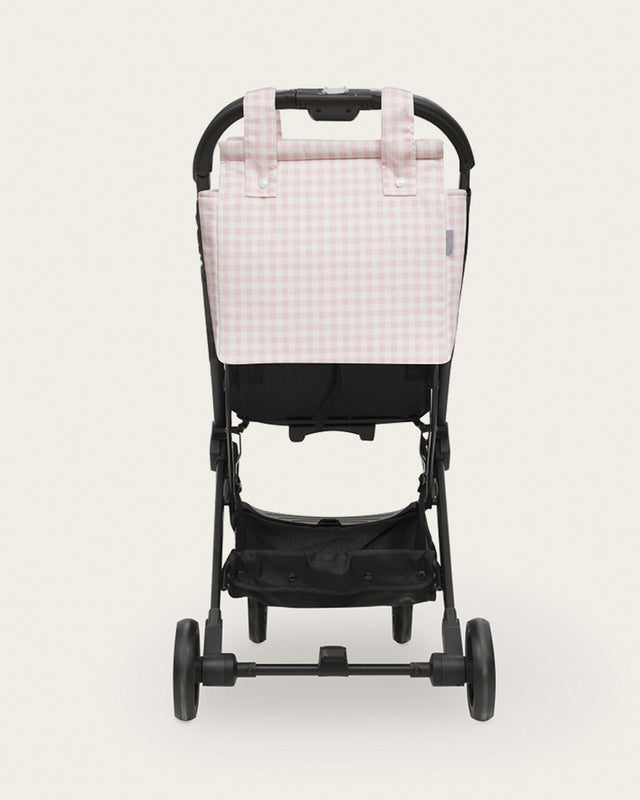 Bolso Carro Bebé Vichy - Rosa
