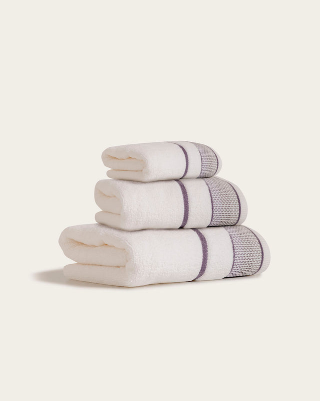 Juego de Toallas Jacquard Aret Algodón - 450 gr/m²