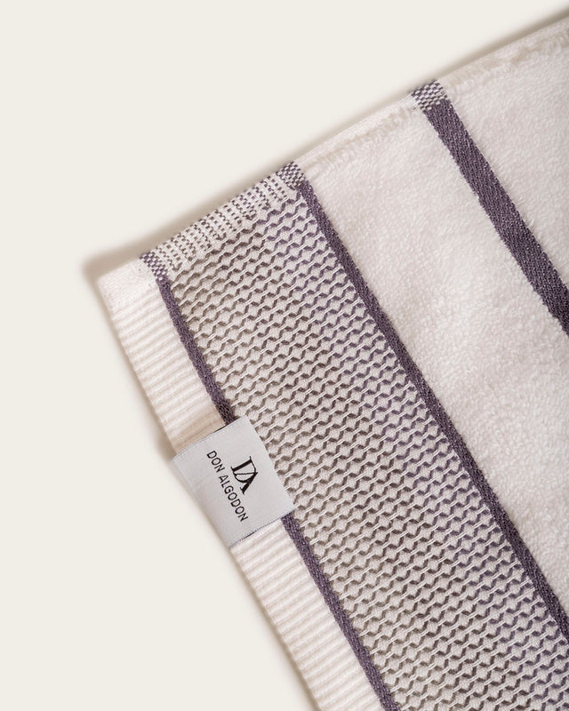 Juego de Toallas Jacquard Aret Algodón - 450 gr/m²