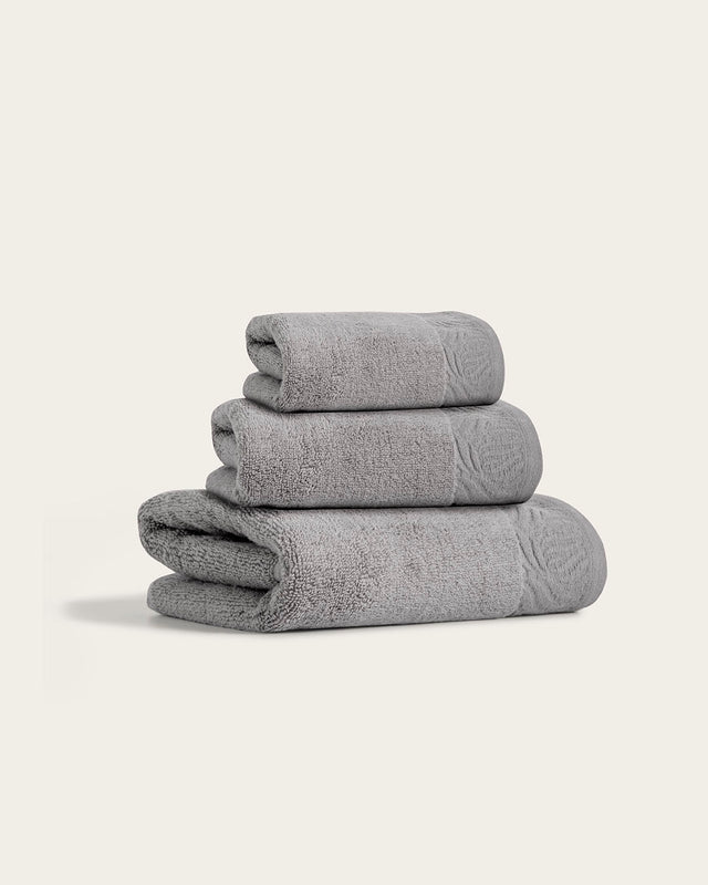 Juego de Toallas Jacquard Llaru Algodón - 450 gr/m²