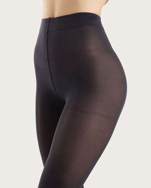 Panty Microfibra - 50 Deniers - Gris Antracita