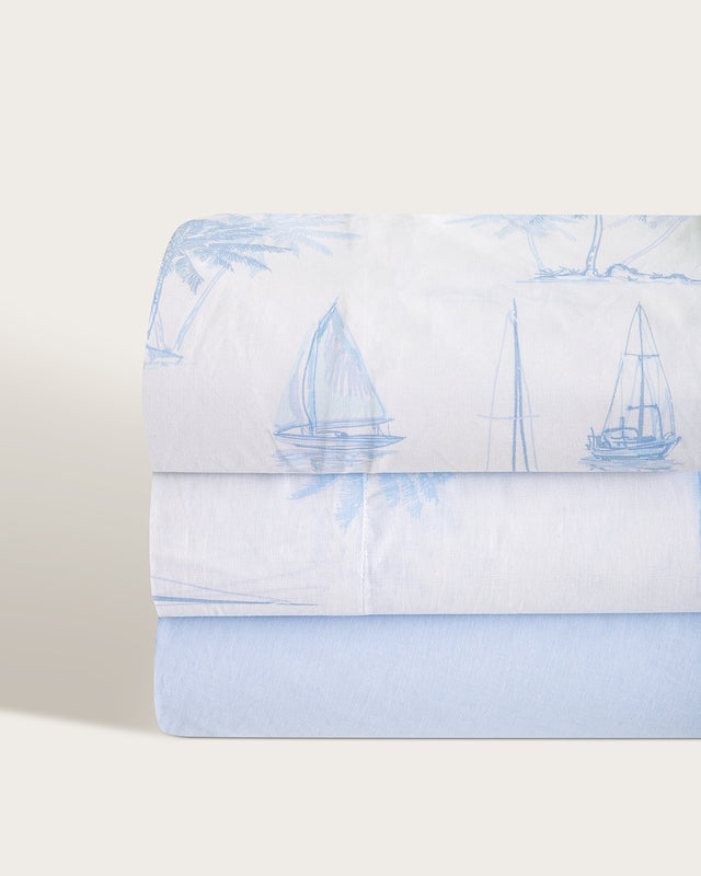 Juego de Sábanas Vela Algodón - 150 Hilos