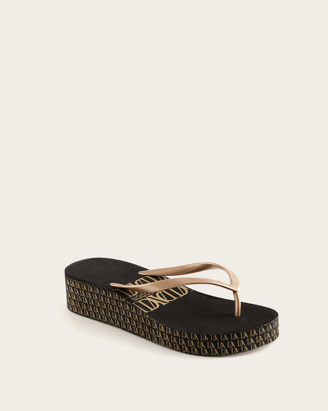 Chanclas Agua Mujer Amelie - Oro