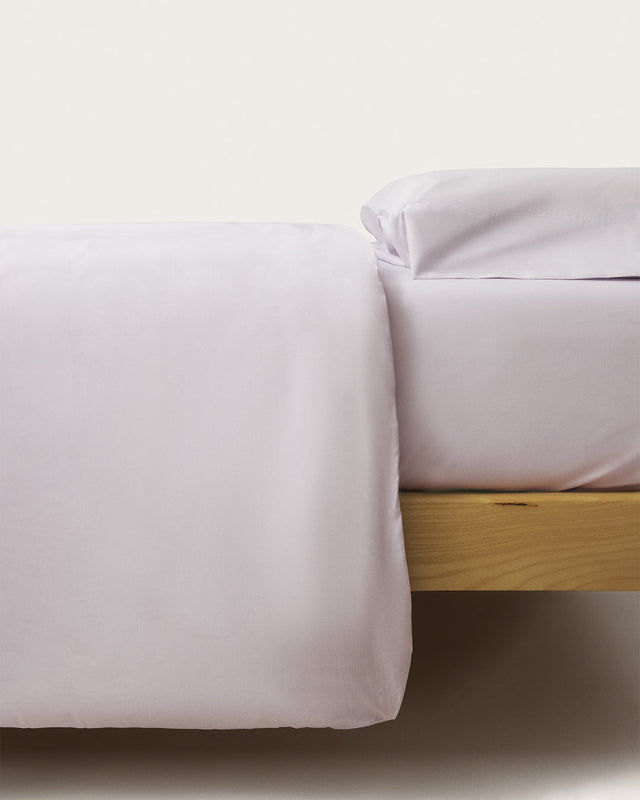 Percale Duvet Cover - 180 thread count Cotton - Lavender