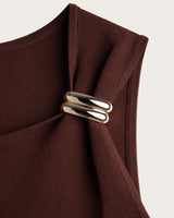 Top Tirante Ancho Mujer Noémie - Marrón