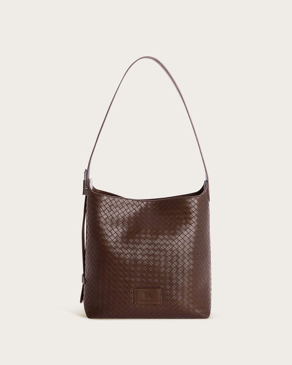Bolso Hombro Mujer Lipari - Marrón