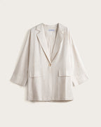 Americana Media Manga Mujer Anastasia - Natural