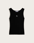 Top Tirante Ancho Mujer Azurine - Negro