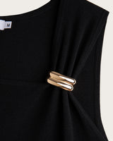 Top Tirante Ancho Mujer Noémie - Negro