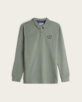 Polo Liso Bordado Algodón