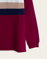 Polo Cortes Pecho Algodón