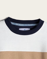 Sudadera Cuello Redondo Paneles Algodón