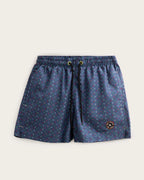 Bañador Hombre Estampado - Azul Marino