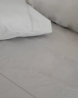 Percale Top Sheet - 180 Thread Count Cotton - Grey