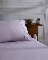 Percale Pillowcase - 180 Thread Count Cotton - Lavender
