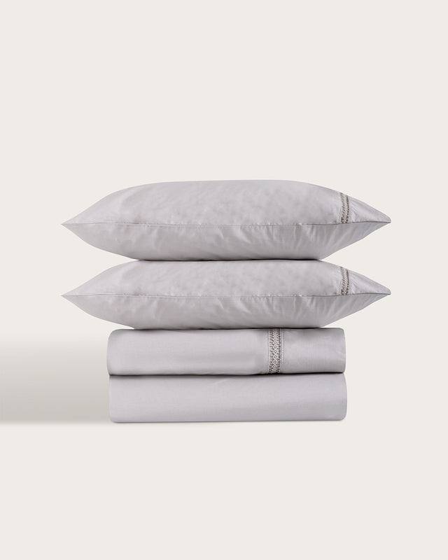 Argos Percale Cotton Sheet Set - 200 thread count