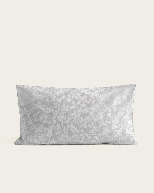 Juego de Sábanas Estampadas Azalea - Algodón 150 hilos - Gris