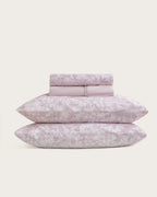 Juego de Sábanas Estampadas Azalea - Algodón 150 hilos - Maquillaje