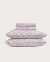 Azalea Printed Sheet Set - 150 Thread Count Cotton - Makeup
