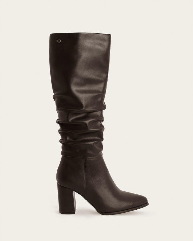 Botas Altas Slouchy Avil - Marrón
