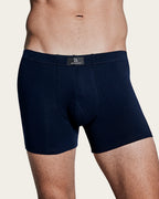 Caleçon Boxer Basique - Coton - Marine