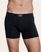 Caleçon Boxer Simple - Coton - Noir