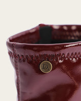 Botines de charol Elvira - Burdeos