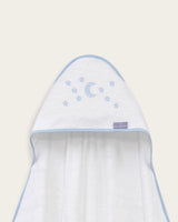 Capa de Baño Bebé Estrellas- Azul