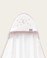 Capa de Baño Bebé Estrellas - Rosa