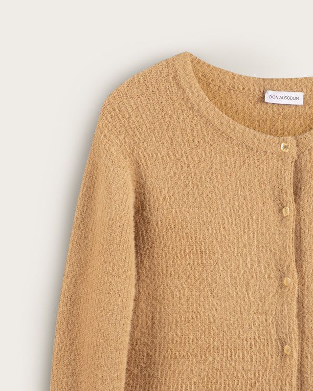 Chaqueta Crop Extra Suave - Algodón