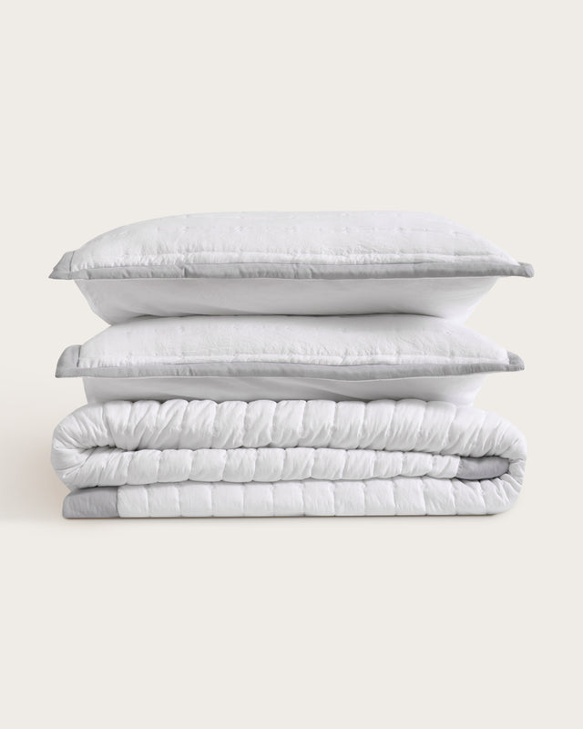 Margot Polyester Embroidered Quilt - 100 gr/m²