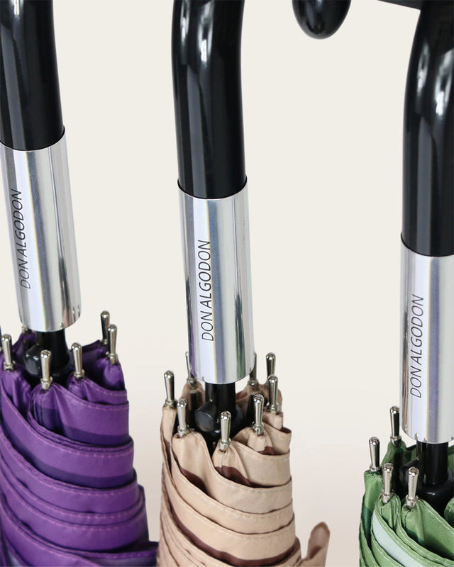 Paraguas Líneas de Seda - Mango Largo