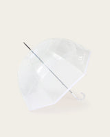 Paraguas Transparente Horizonte - Blanco