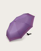Paraguas Plegable Líneas de Seda - Morado