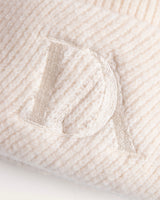Gorro Beanie de Punto - Blanco