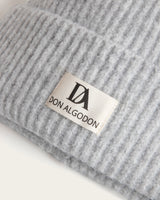 Gorro Beanie Acanalado - Gris