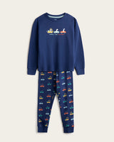 Pijama Camiones Infantil Niño - Algodón