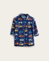 Bata Infantil Niño Camiones - Coralina