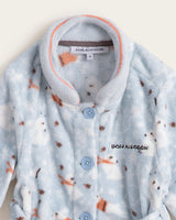Bata de niño Muñecos de Nieve- Coralina
