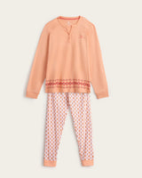 Pijama de Mujer Algodón - Coral