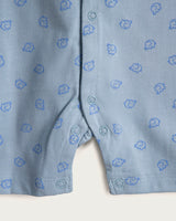Pelele Bebé Elefante - Algodón - Azul