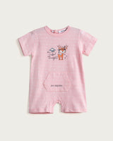 Pelele Bebé Tribal - Algodón - Rosa