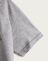 Pyjashort Enfant Garçon Bateau - Coton - Gris