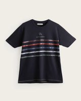 Men's Short Pyjamas Lagoon - Cotton - Navy Blue