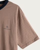 Pijama Corto Hombre Sunset - Algodón - Marrón