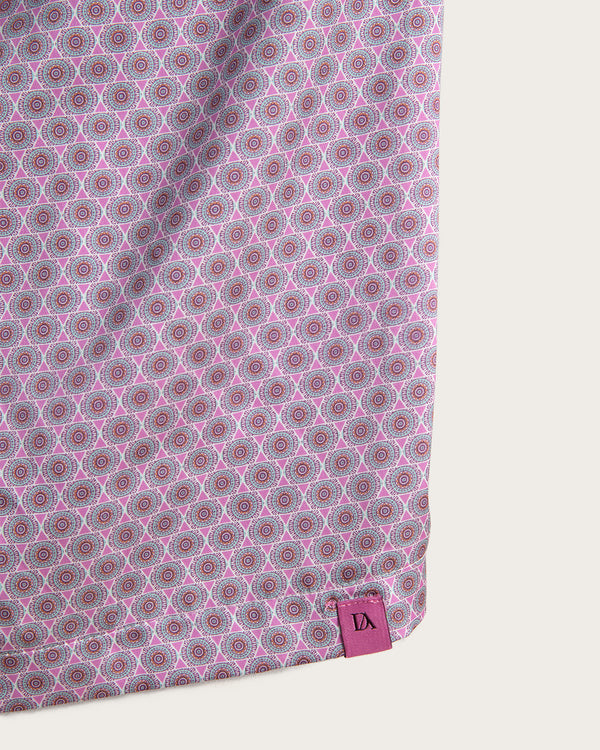 Pijama Tirantes Mujer Geométrico - Malva