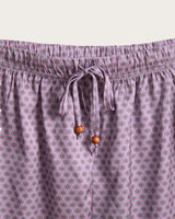 Pijama Tirantes Mujer Geométrico - Malva